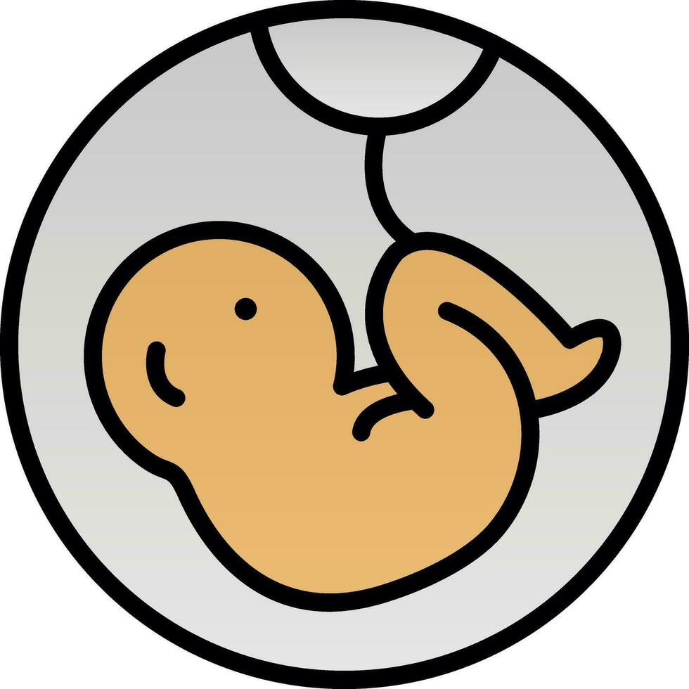 Embryo Vector Icon Design