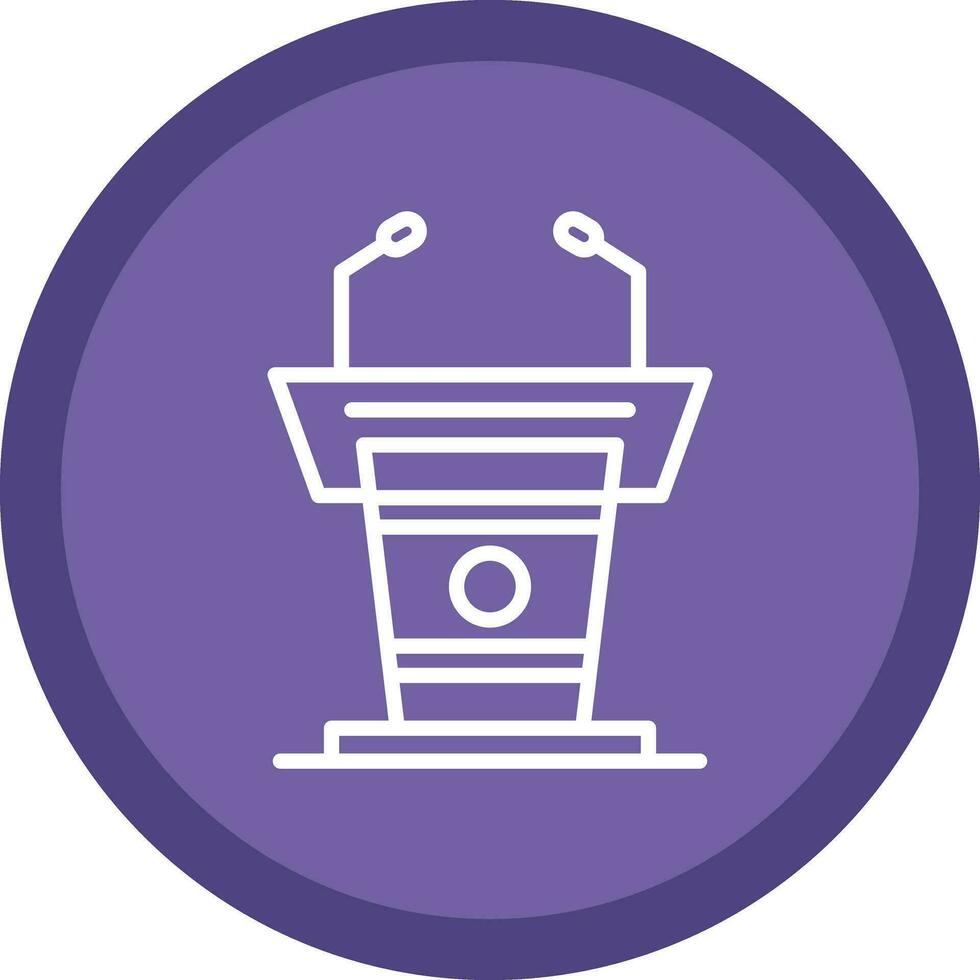 Podium Vector Icon Design