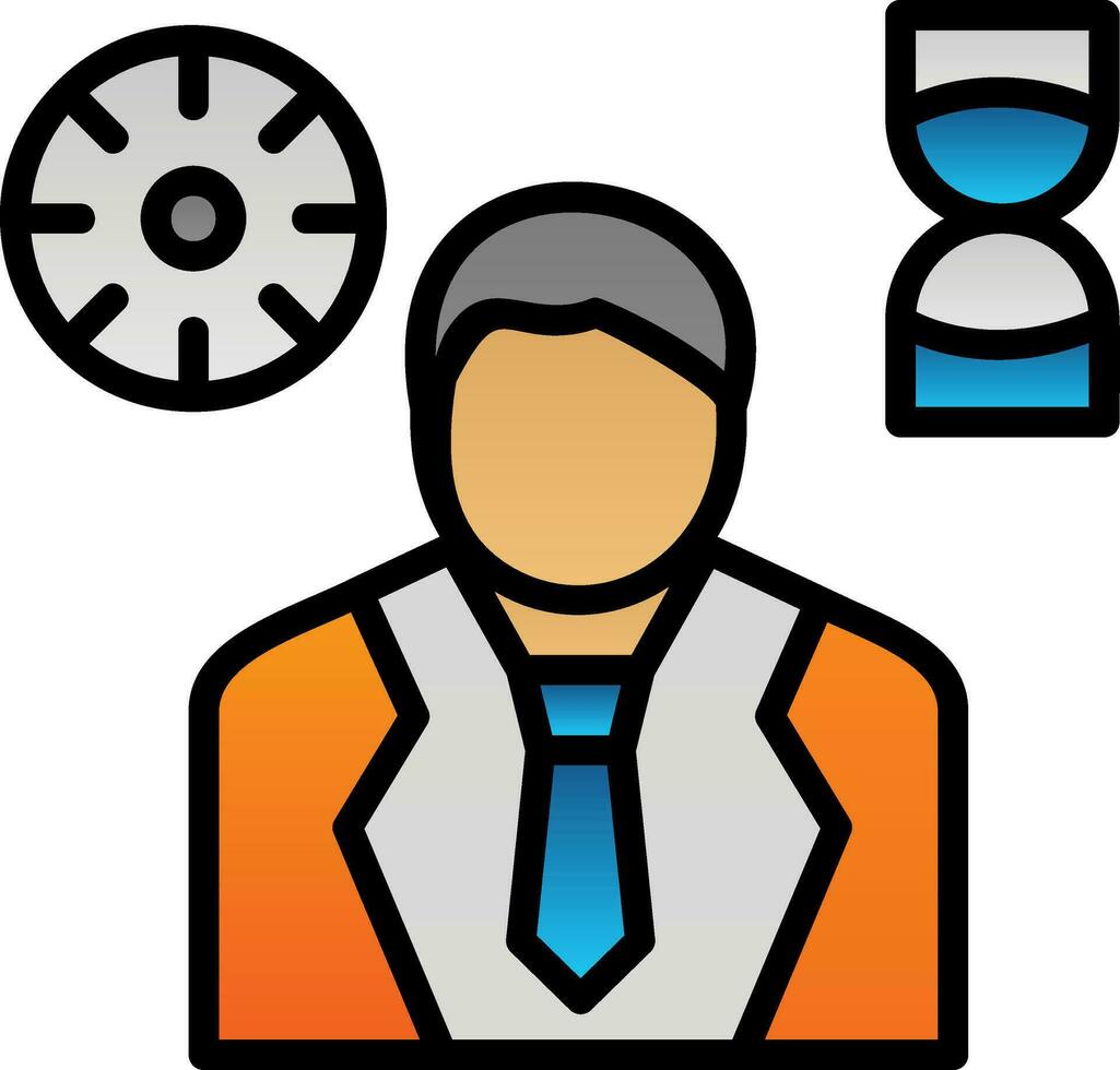 Busy Vector Icon Design
