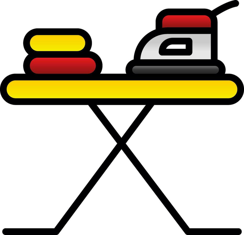 Iron board Vector Icon Design