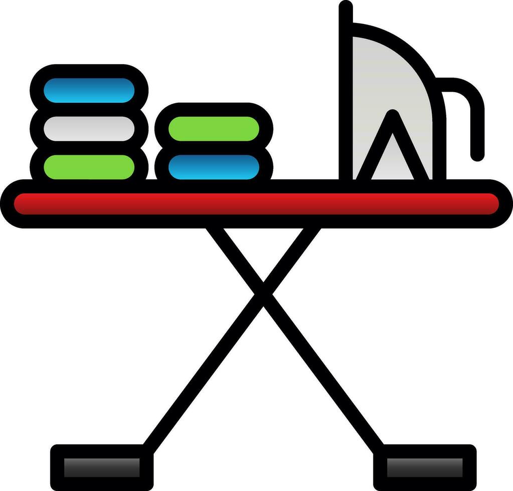 Pressing Vector Icon Design