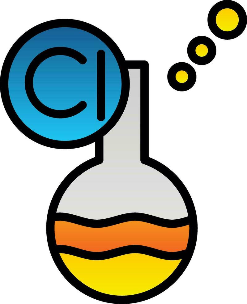 Chlorine Vector Icon Design