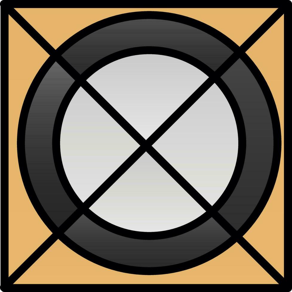 Do not tumble dry Vector Icon Design