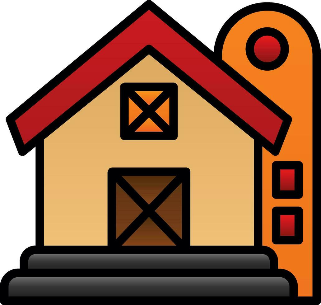 Barn Vector Icon Design