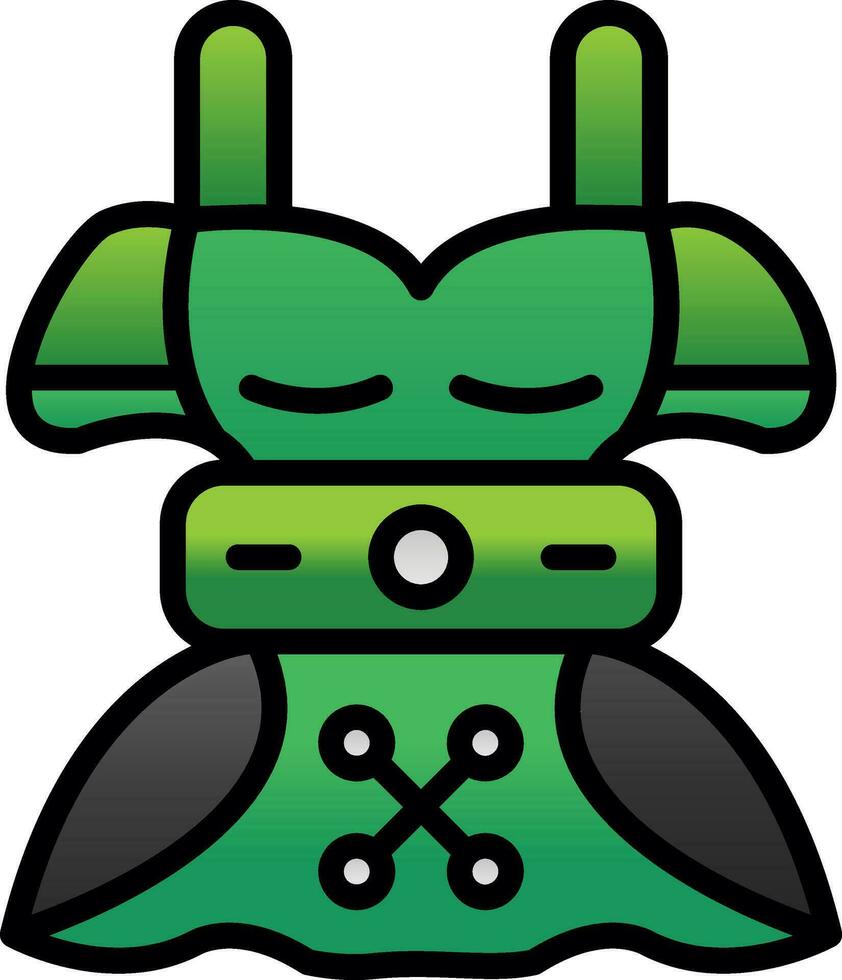 Dirndl Vector Icon Design