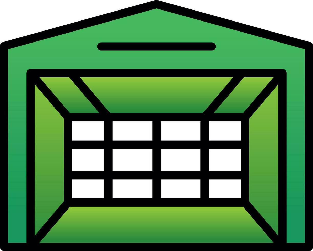 Goal box Vector Icon Design