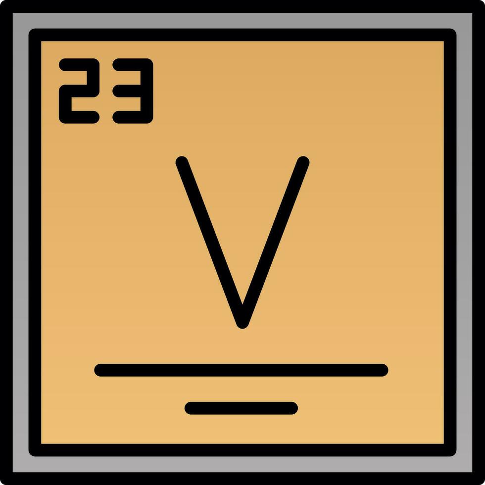 Vanadium Vector Icon Design