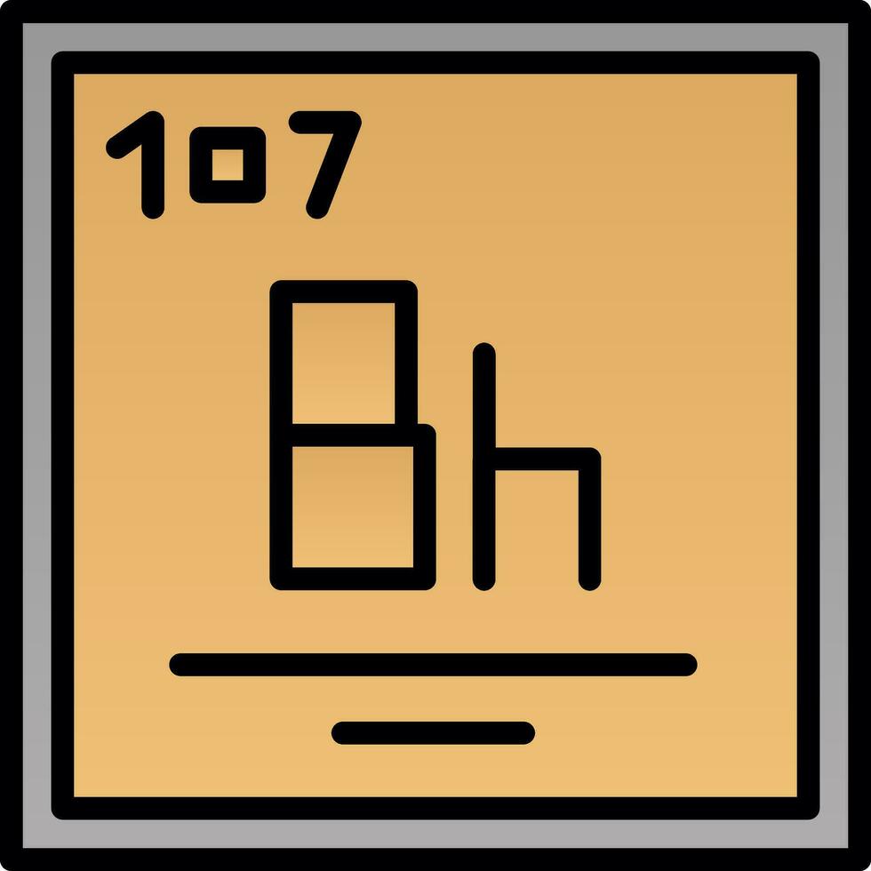 bohrium vector icono diseño