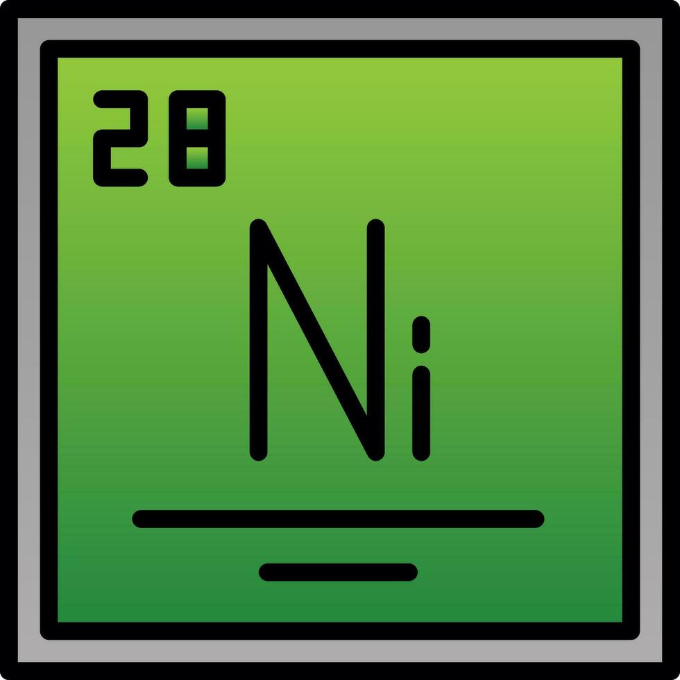 Nickel Vector Icon Design