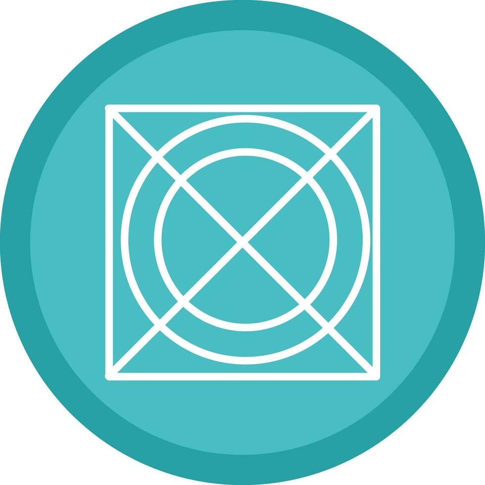 Do not tumble dry Vector Icon Design