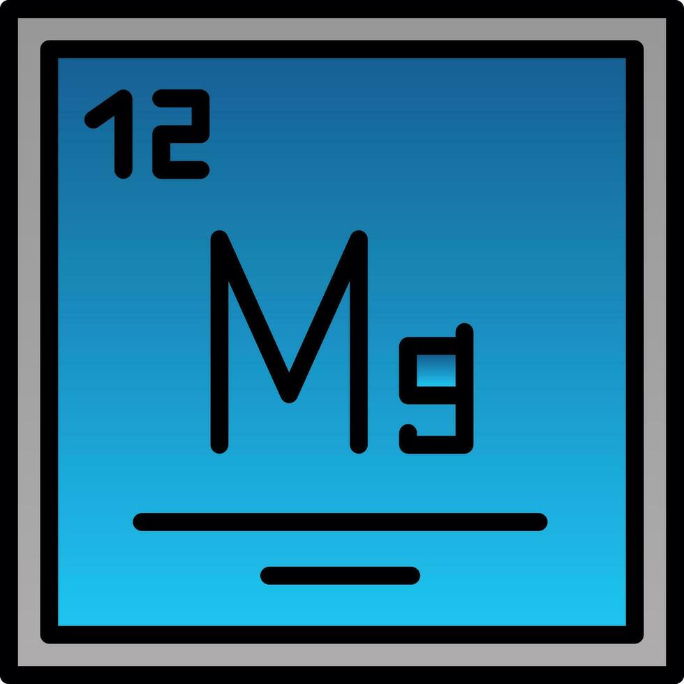 Magnesium Vector Icon Design