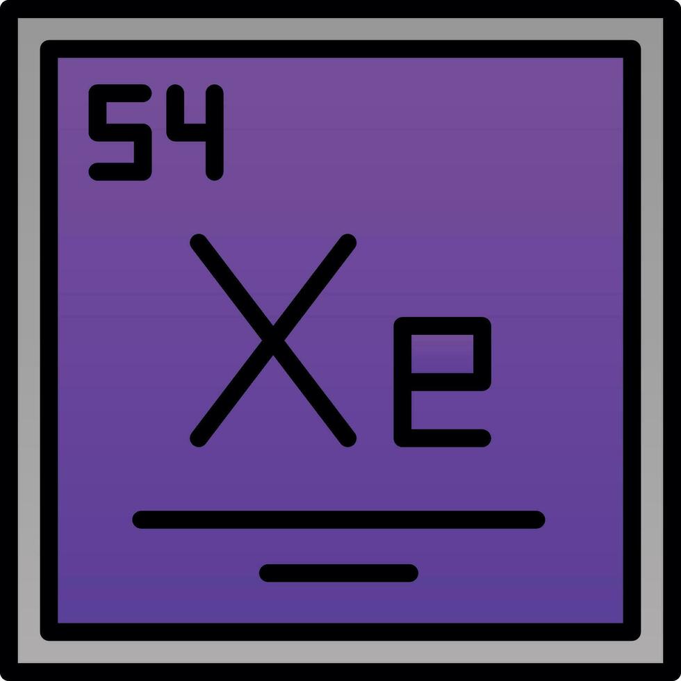Xenon Vector Icon Design