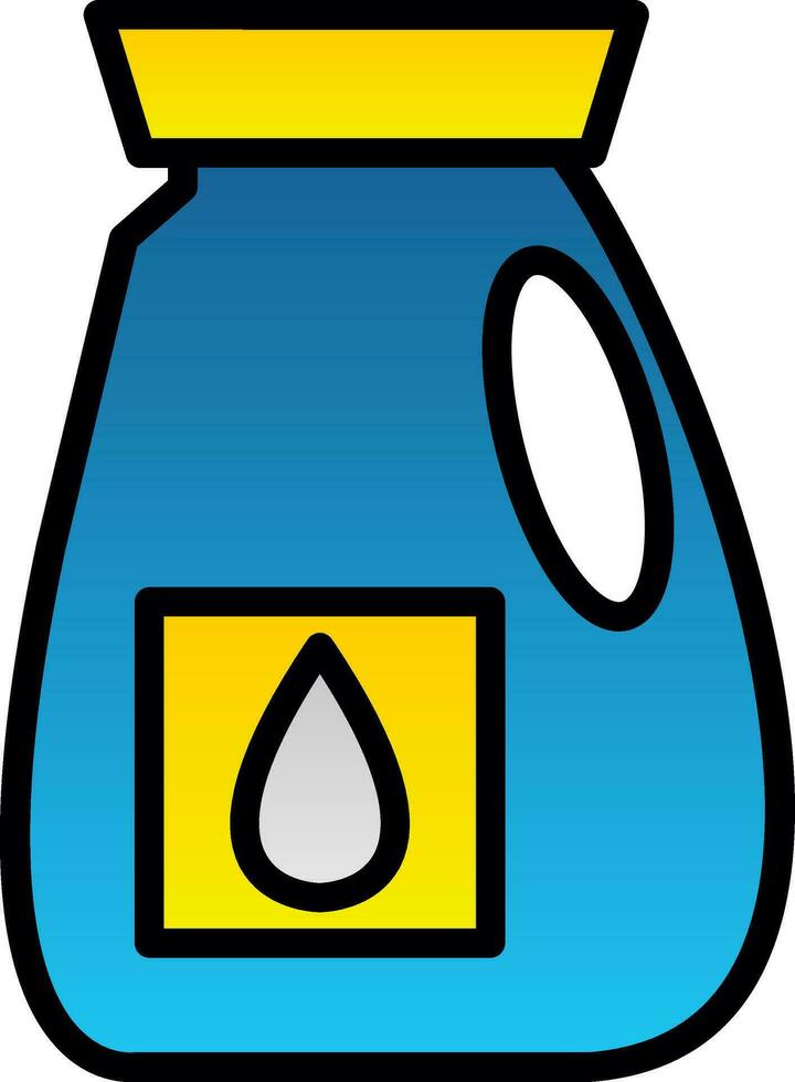 Laundry detergent Vector Icon Design