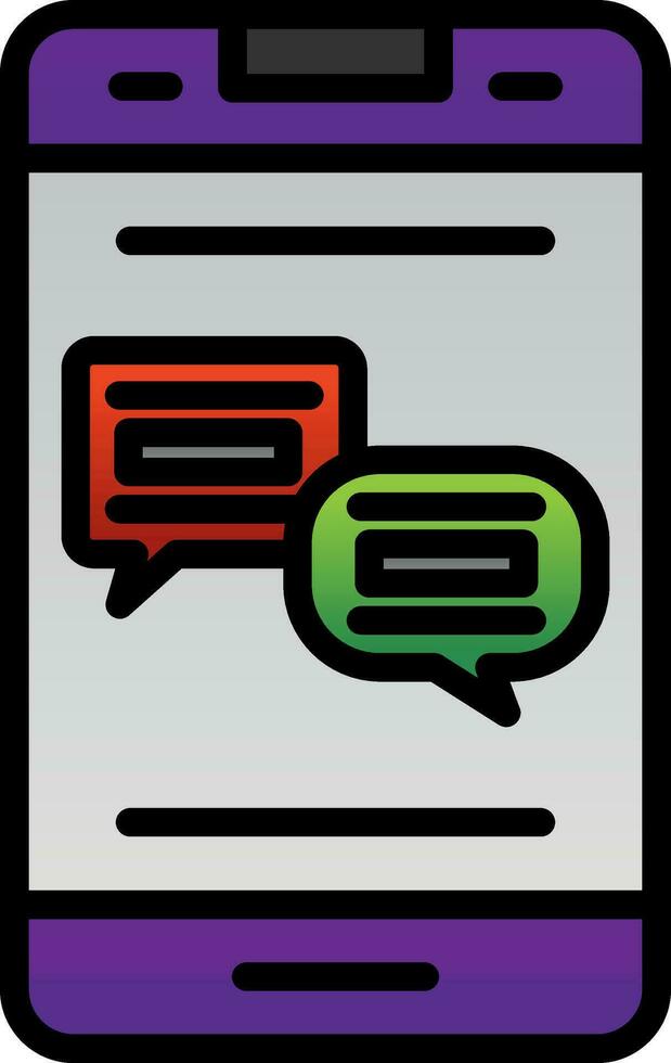 Chat Vector Icon Design