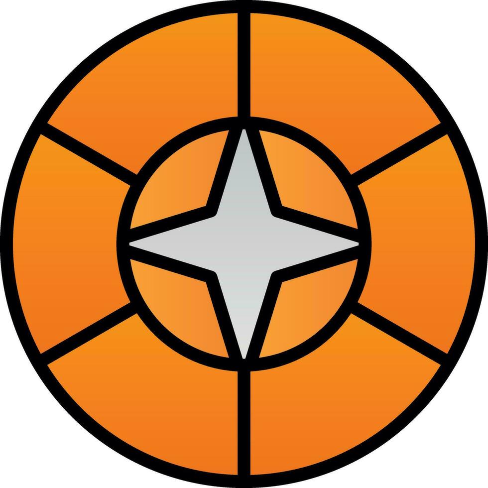 Frisbee Vector Icon Design