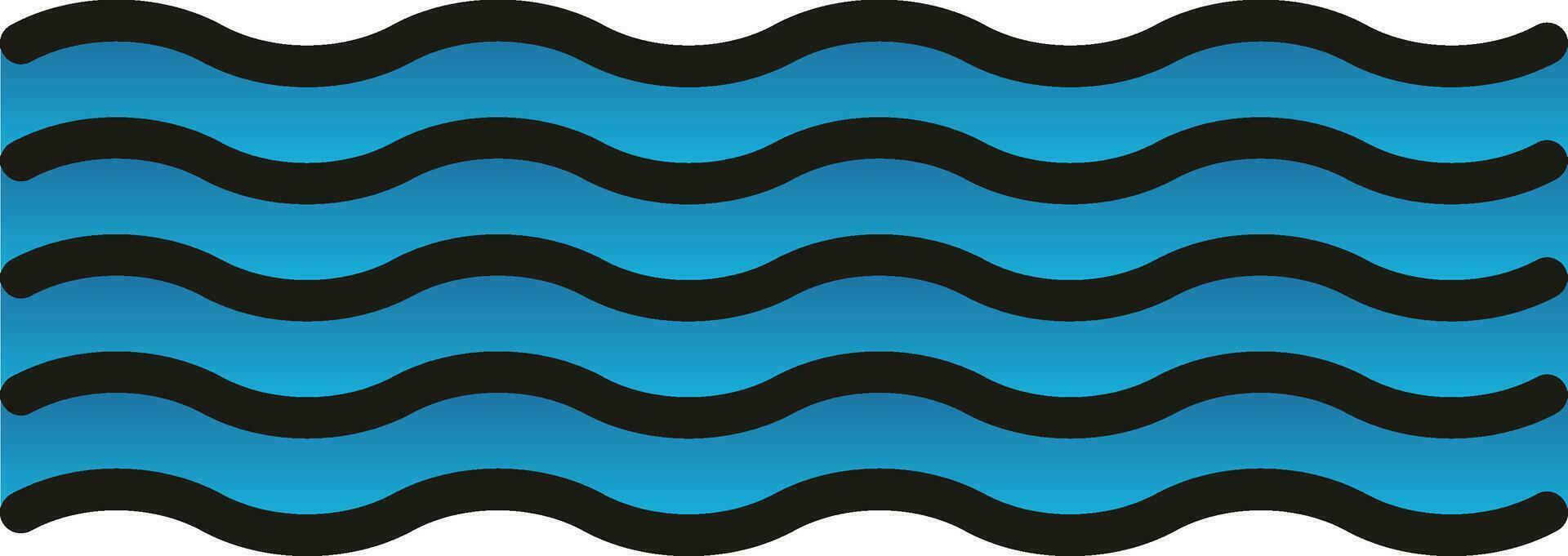 Wave Vector Icon Design