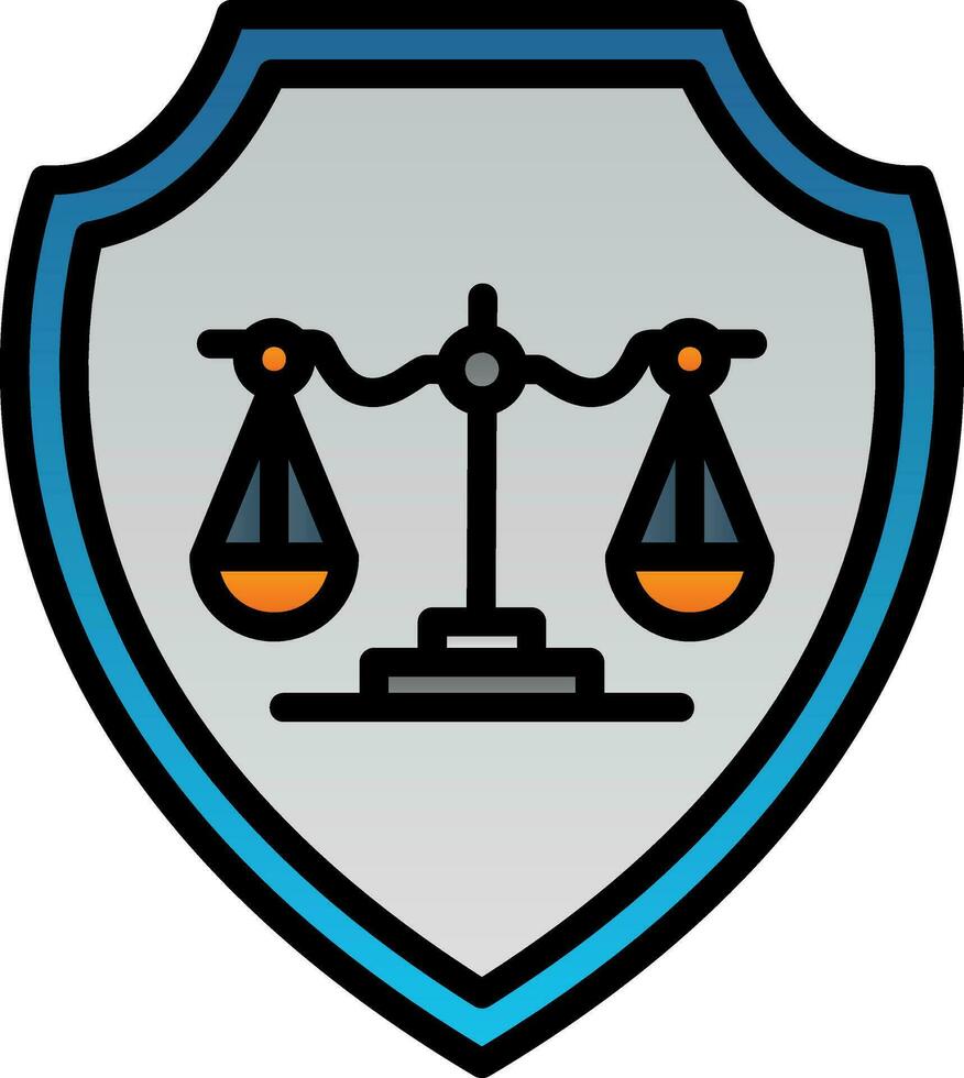 Law firm Vector Icon Design