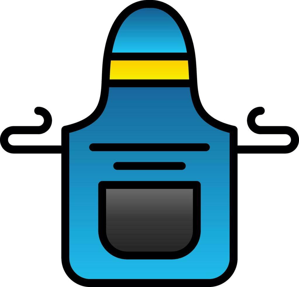 Apron Vector Icon Design