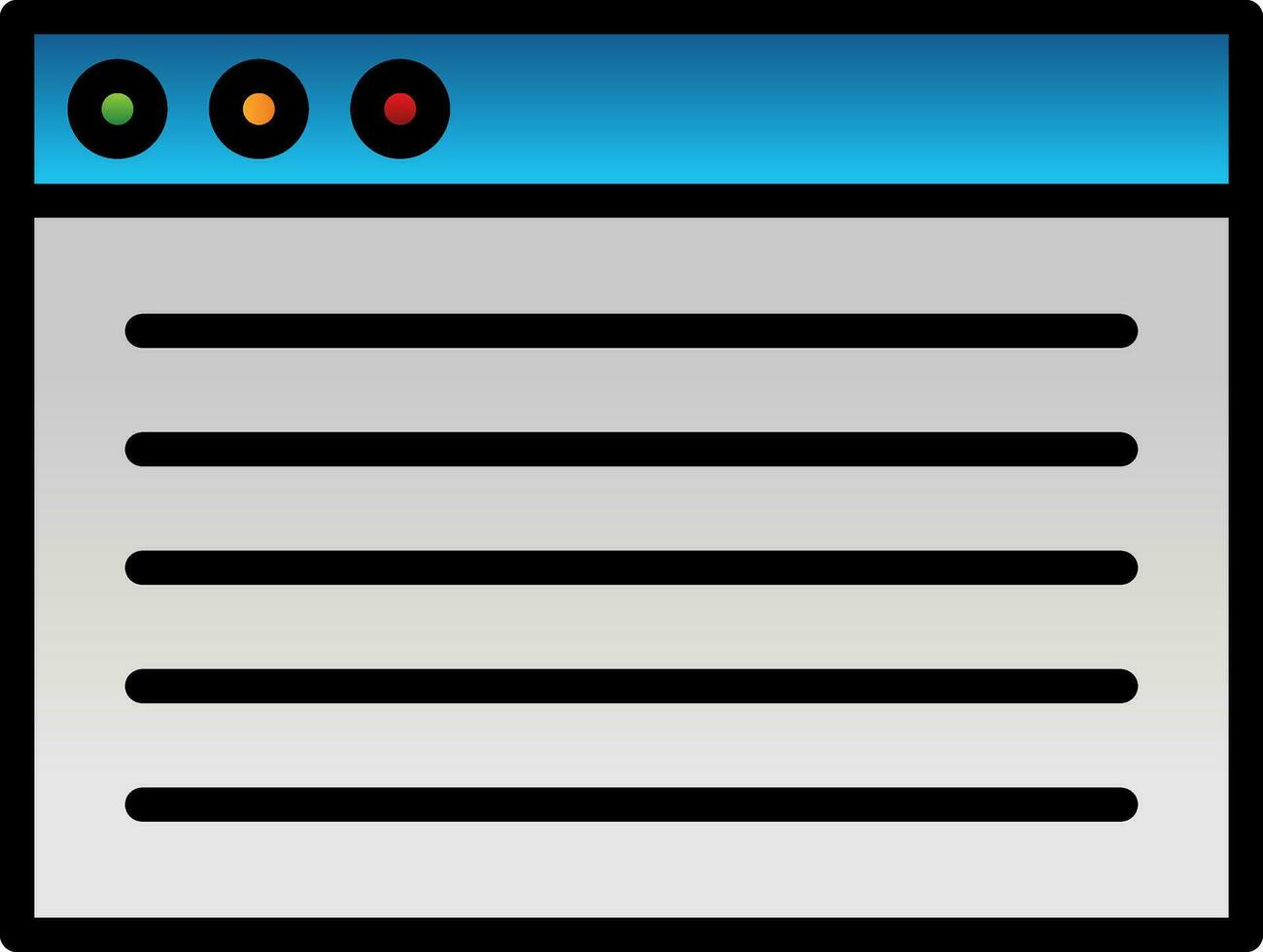 Web Vector Icon Design