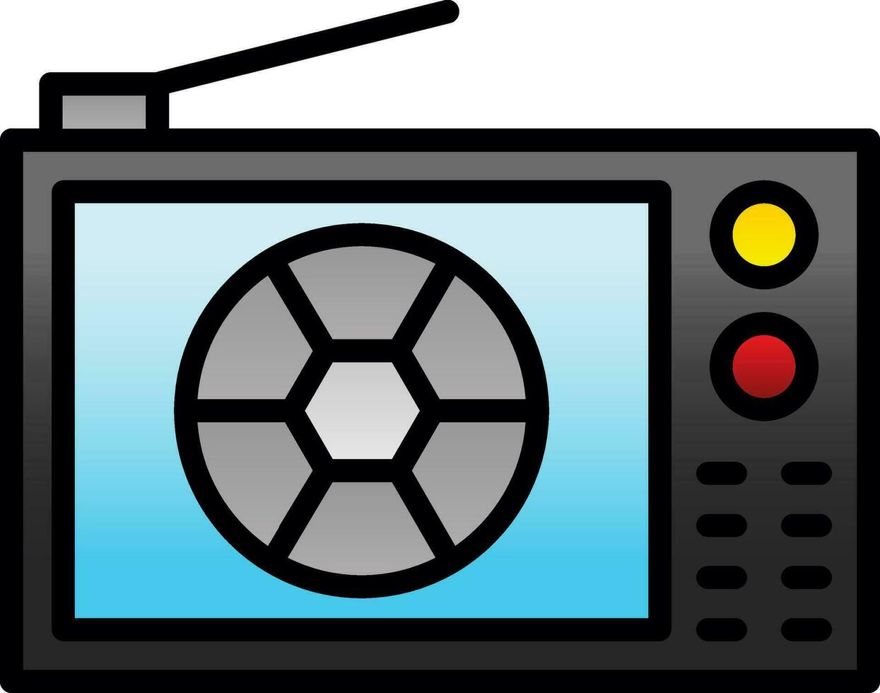 TV Vector Icon Design