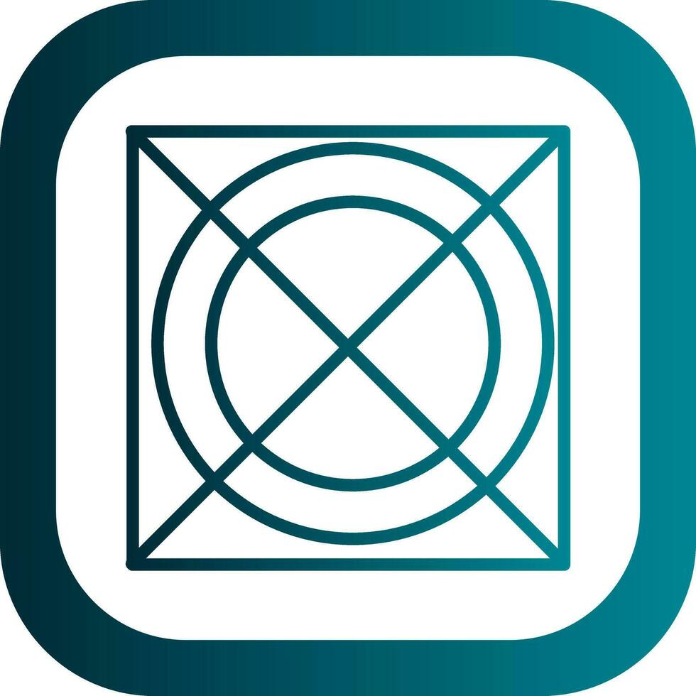 Do not tumble dry Vector Icon Design