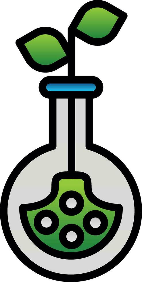 biotecnología vector icono diseño