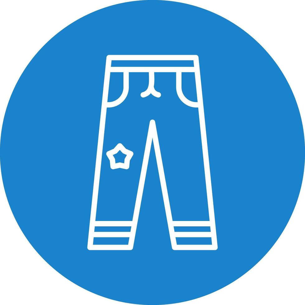 Pants Vector Icon Design