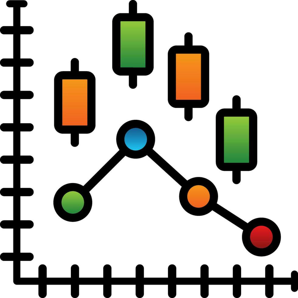 Diagram Vector Icon Design