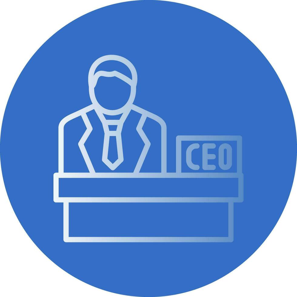 Ceo Vector Icon Design