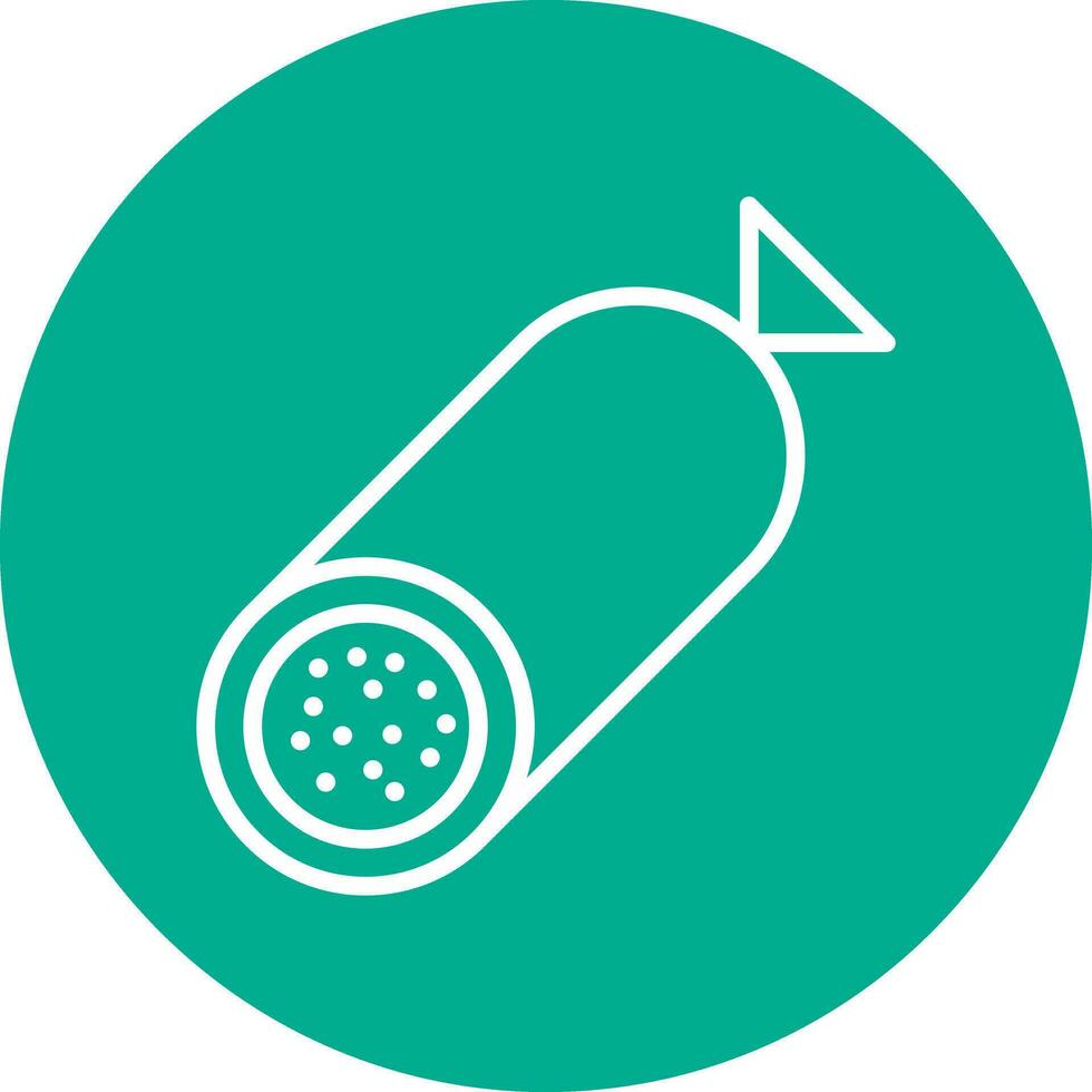 Salami Vector Icon Design