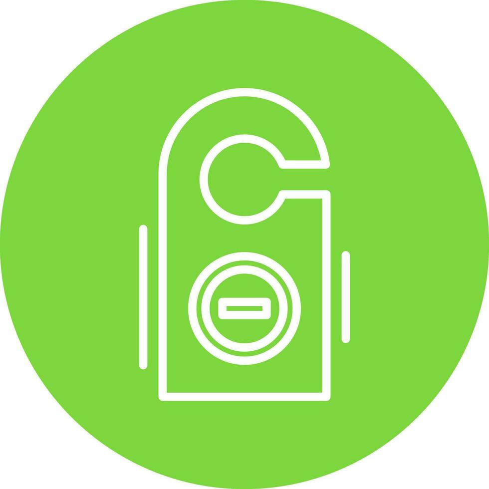 Do not disturb Vector Icon Design