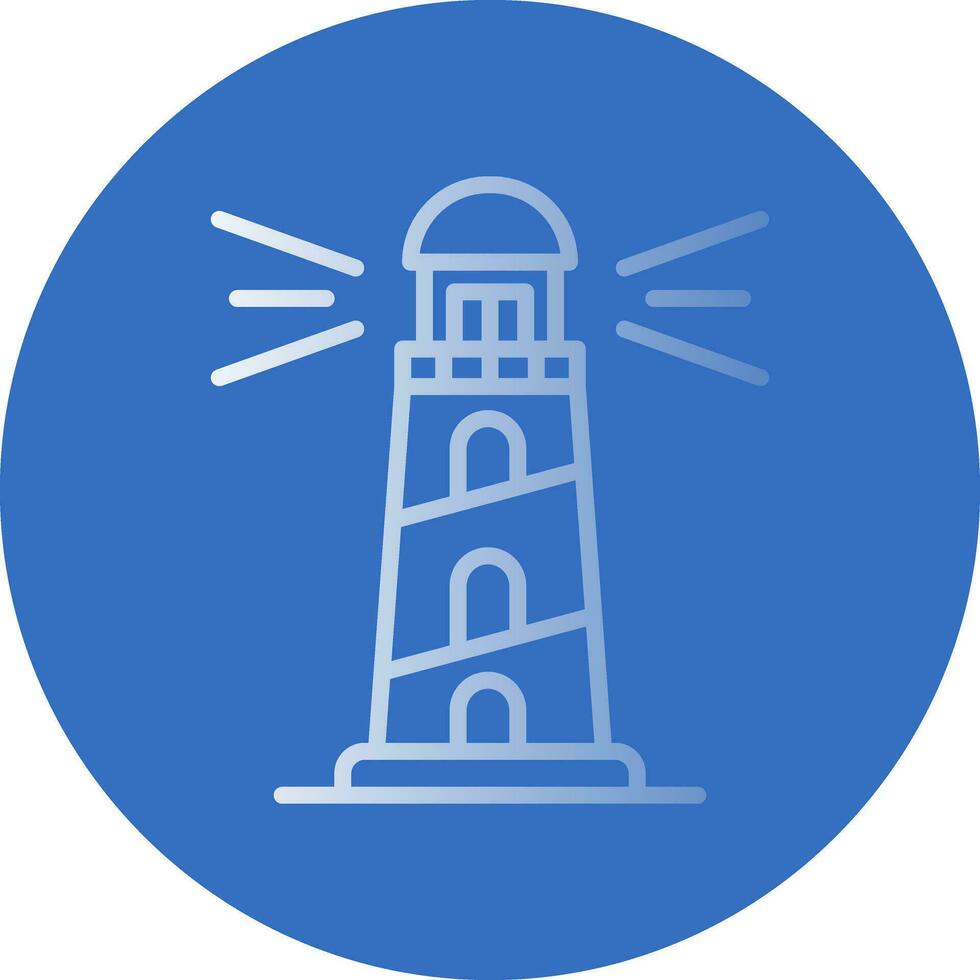 Lighthouse Vector Icon Design