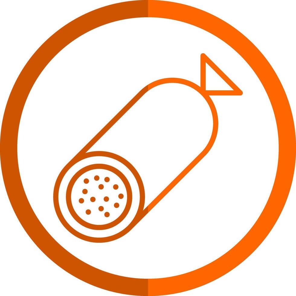 Salami Vector Icon Design