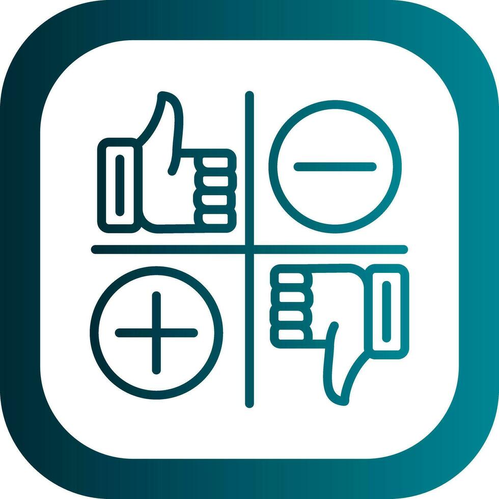 Swot analysis Vector Icon Design