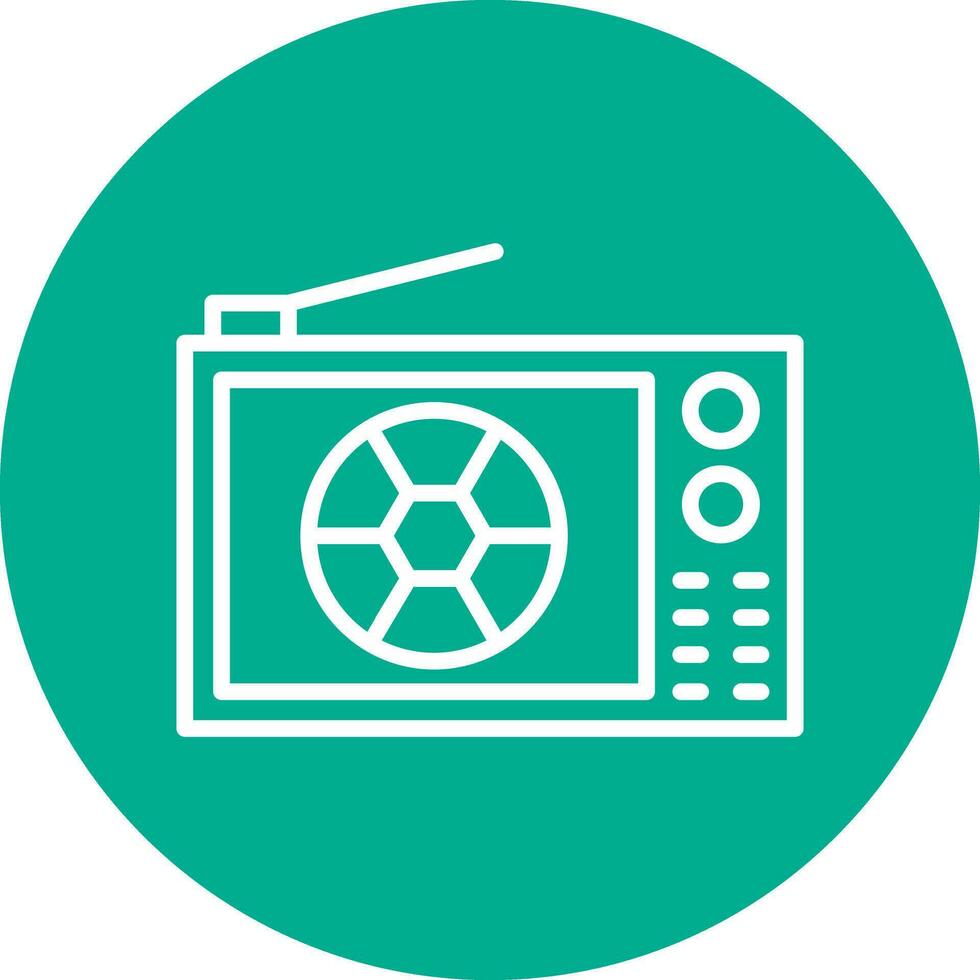 TV Vector Icon Design