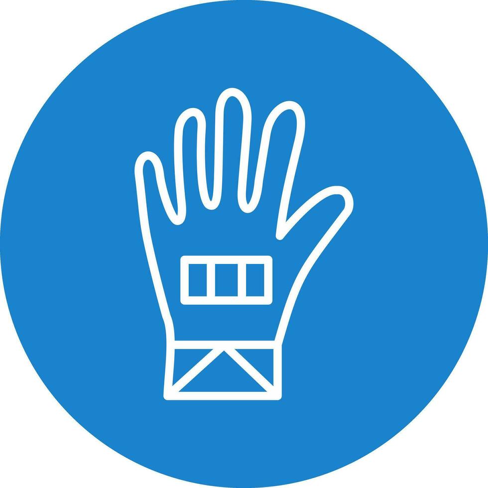 Glove Vector Icon Design
