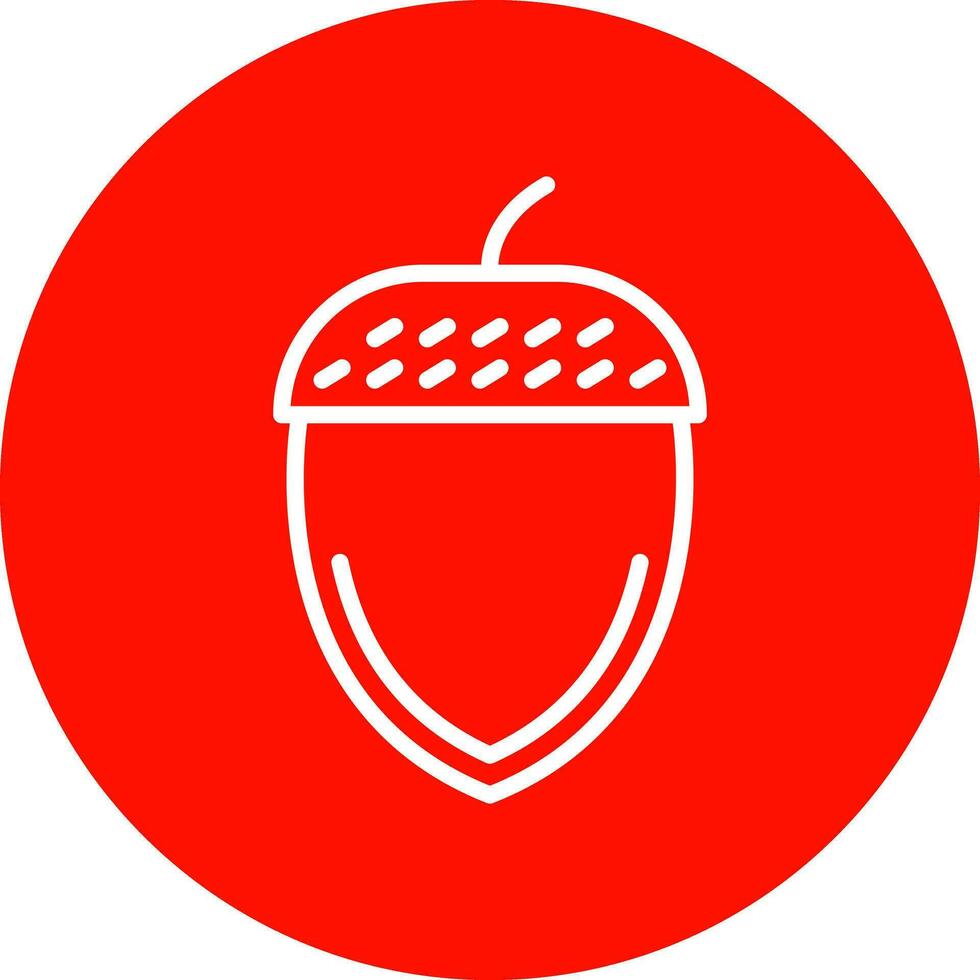 Acorn Vector Icon Design