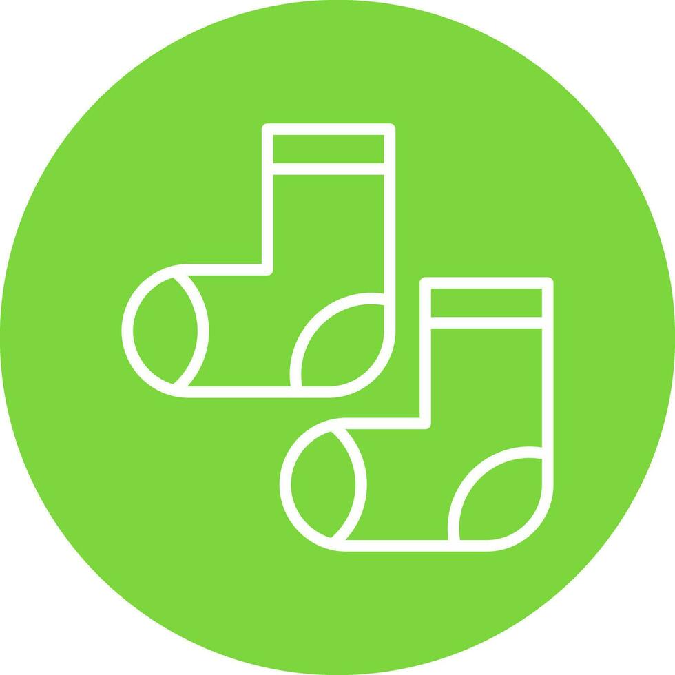 Socks Vector Icon Design