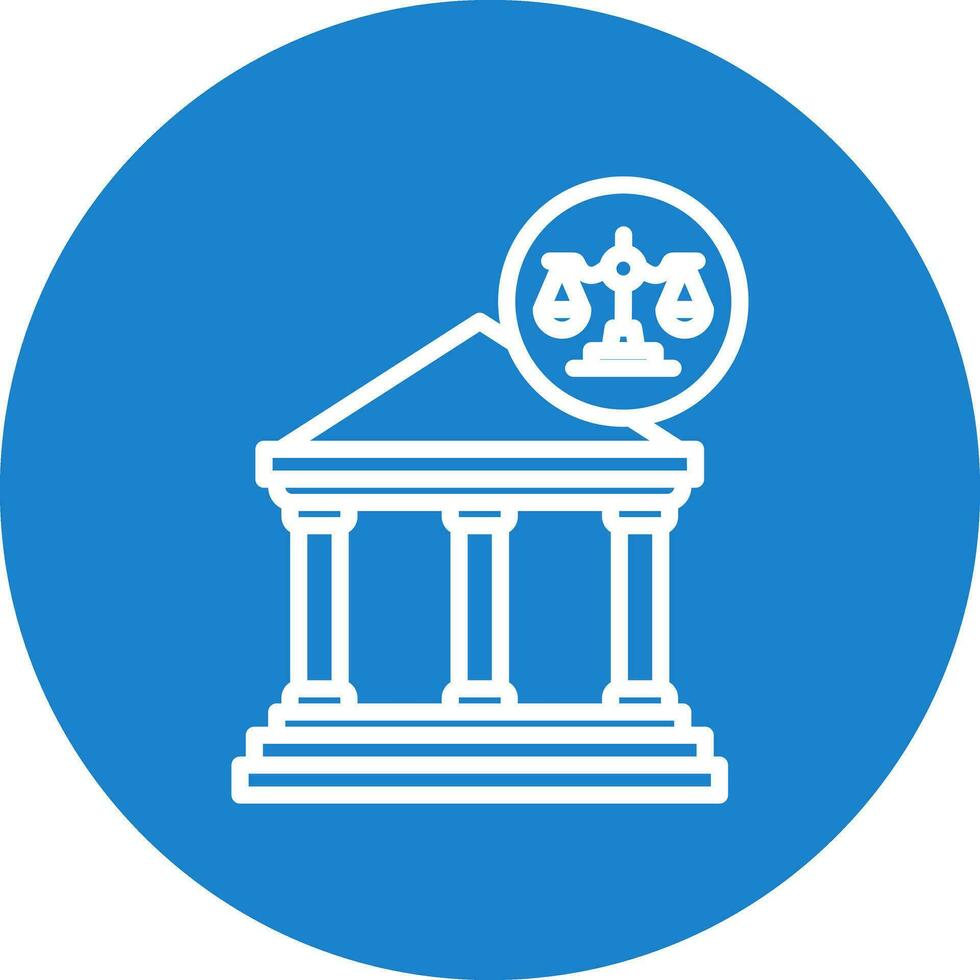 Court Vector Icon Design
