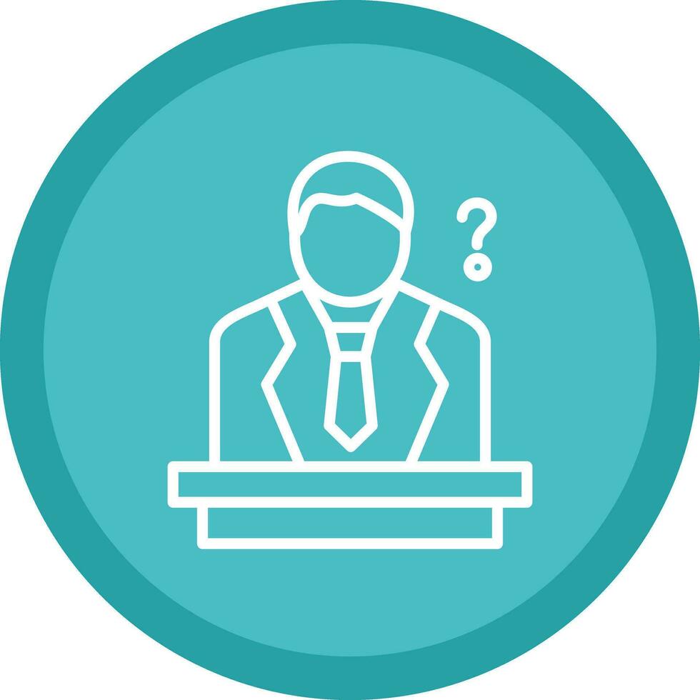Help desk Vector Icon Design