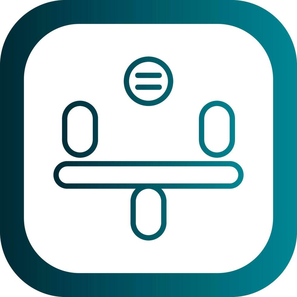Stability Vector Icon Design