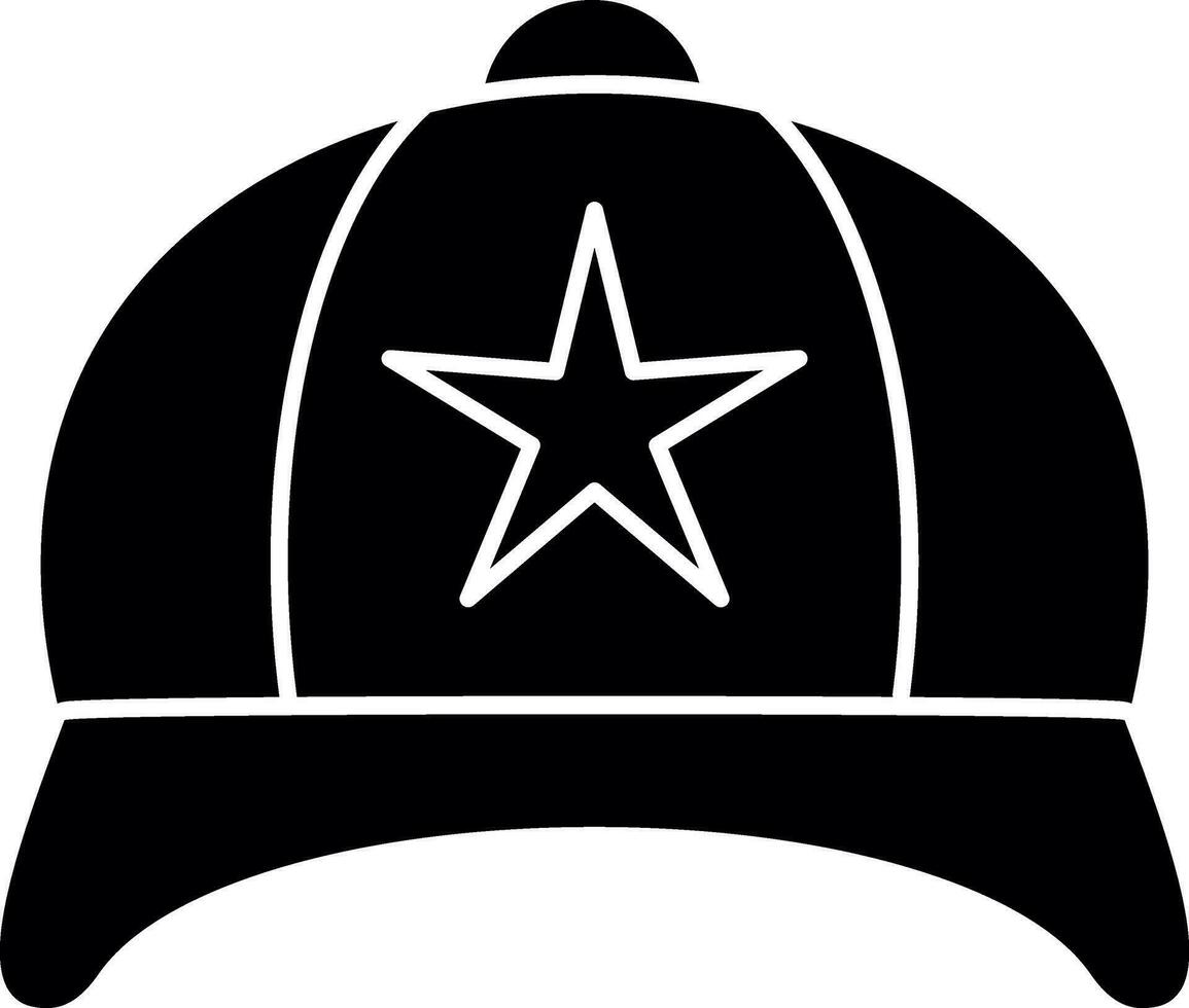 diseño de icono de vector de sombrero