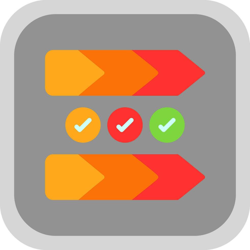 Value chain Vector Icon Design