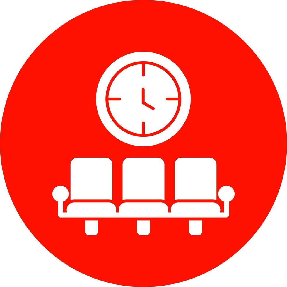 Waiting room Vector Icon Design