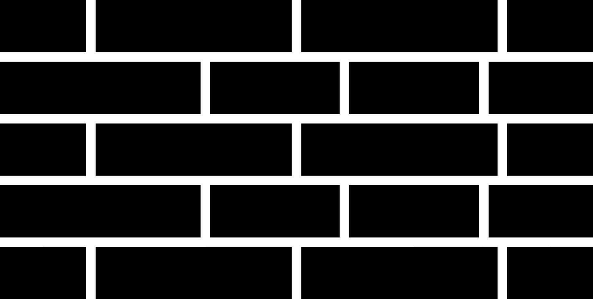 Bricks Vector Icon Design