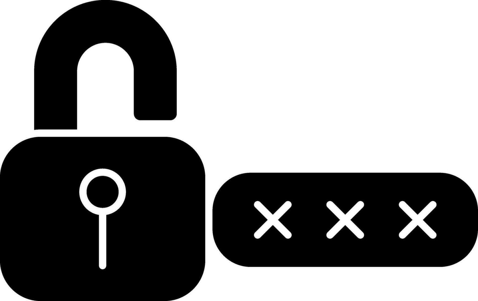 Password Vector Icon Design