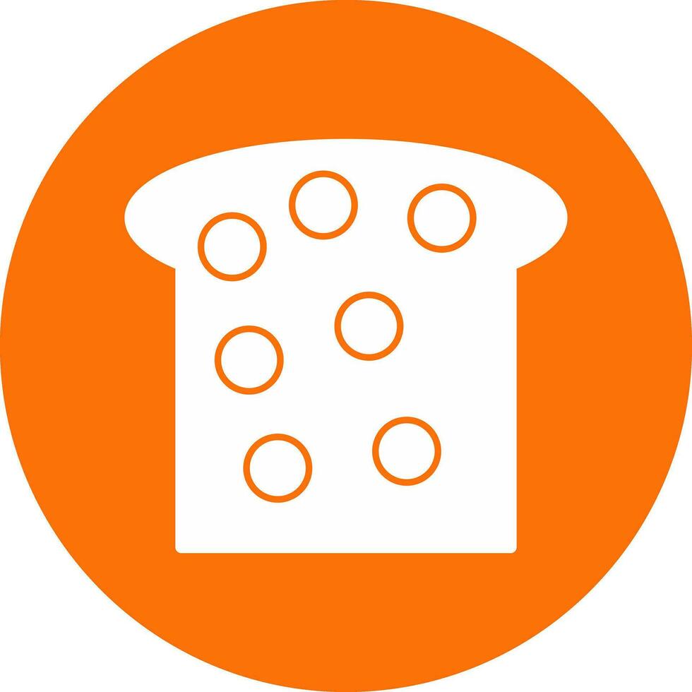 diseño de icono de vector de tostadas