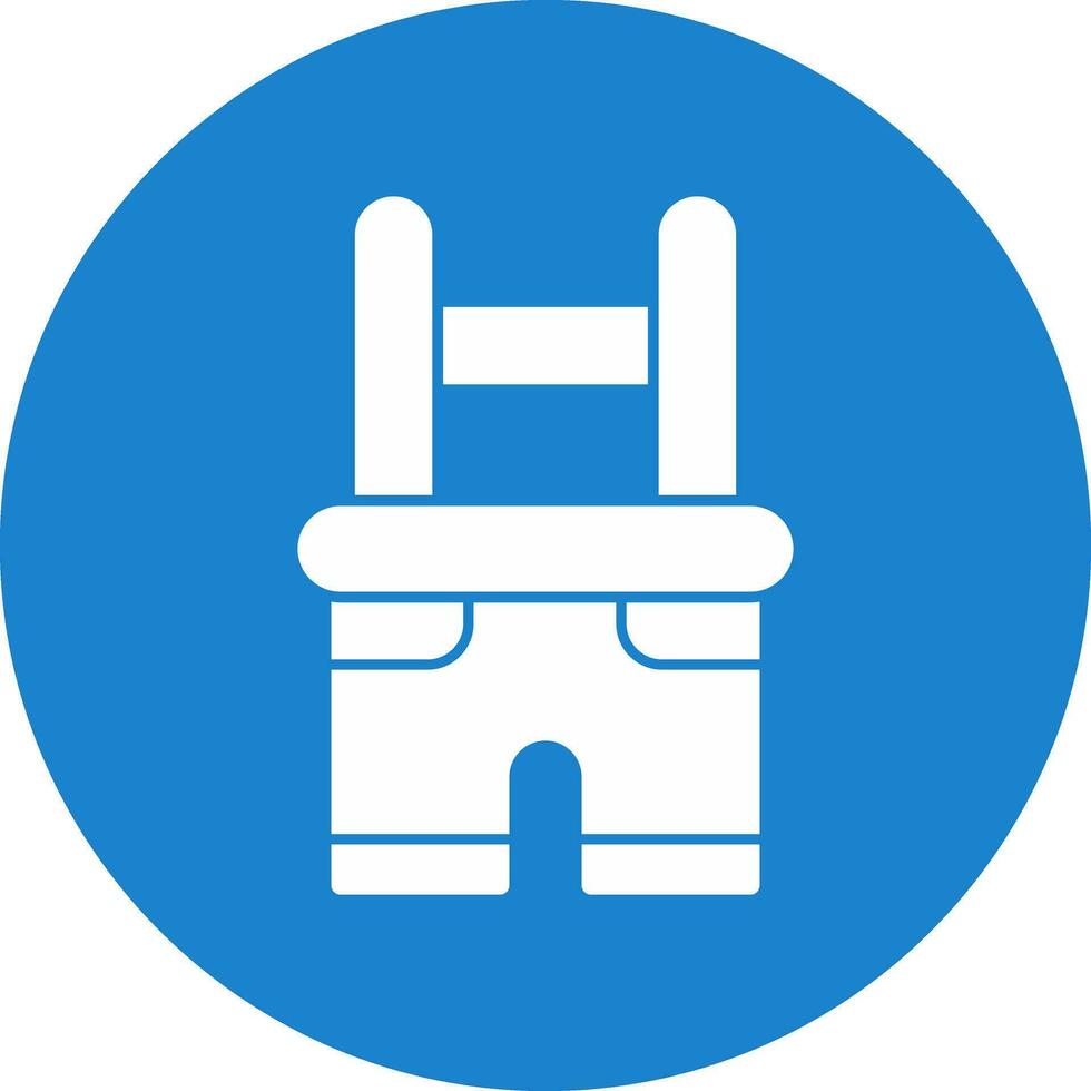 Lederhosen Vector Icon Design