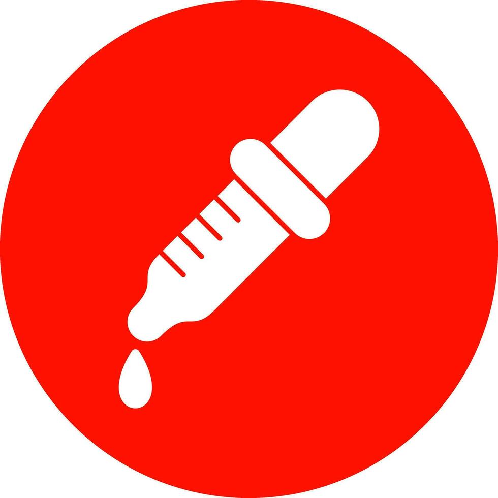Pipette Vector Icon Design