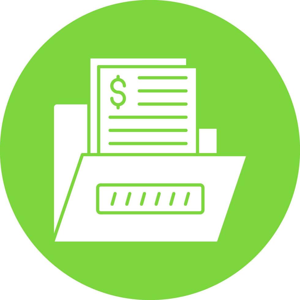 Dossier Vector Icon Design